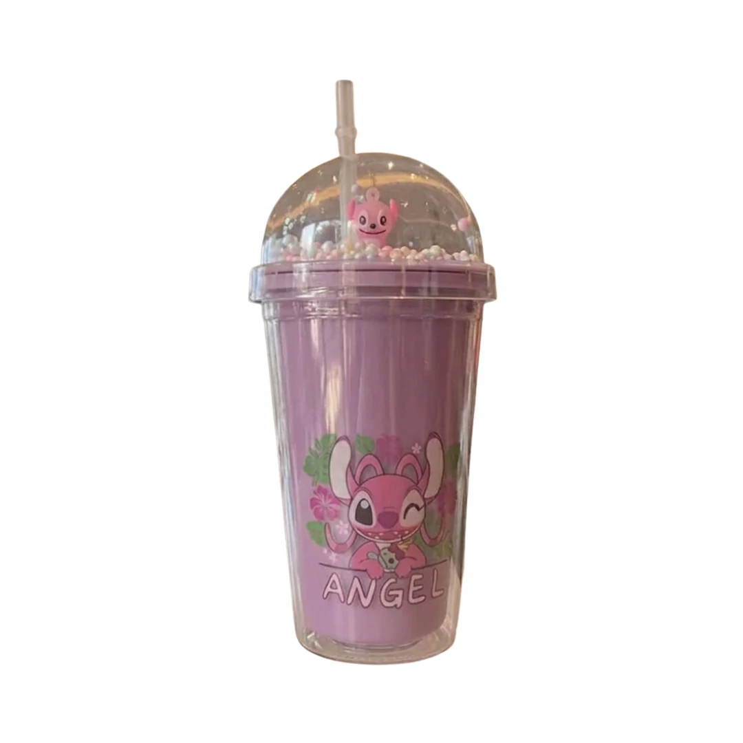 16(1) Stitch Crystal Cup - Purple