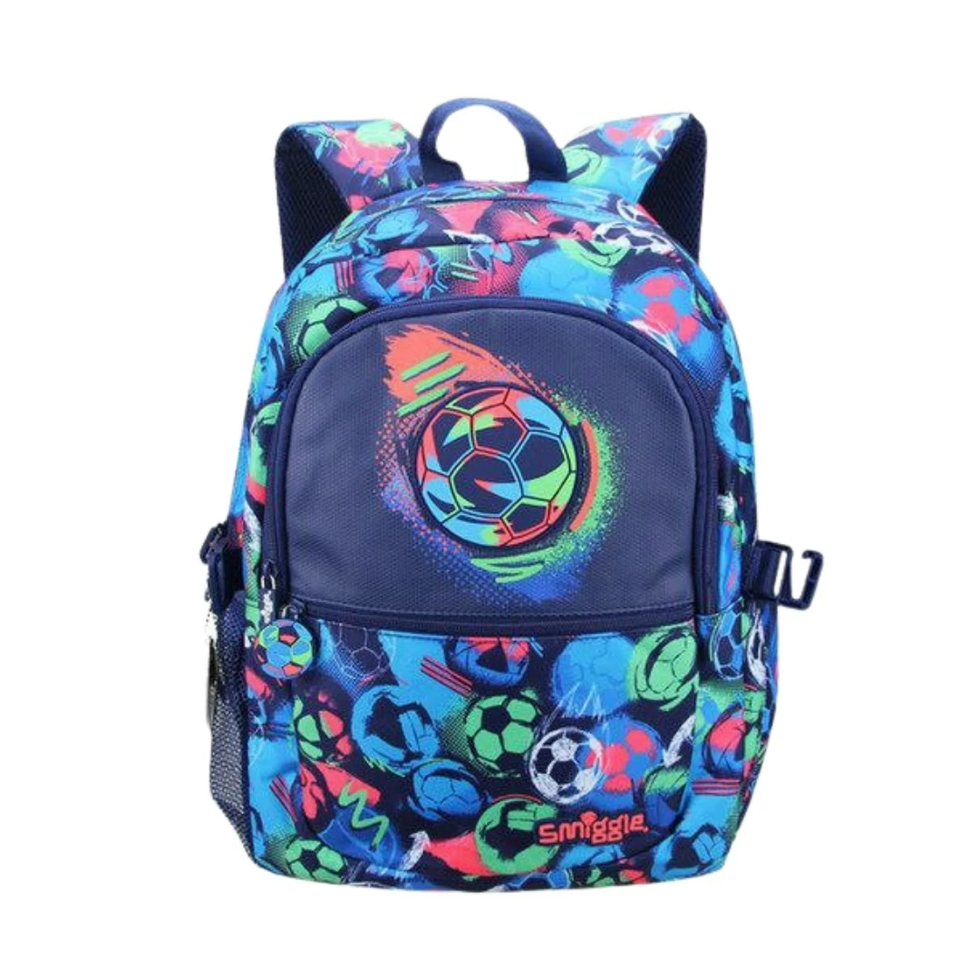 127 Smiggle Backpack Football Design - Large