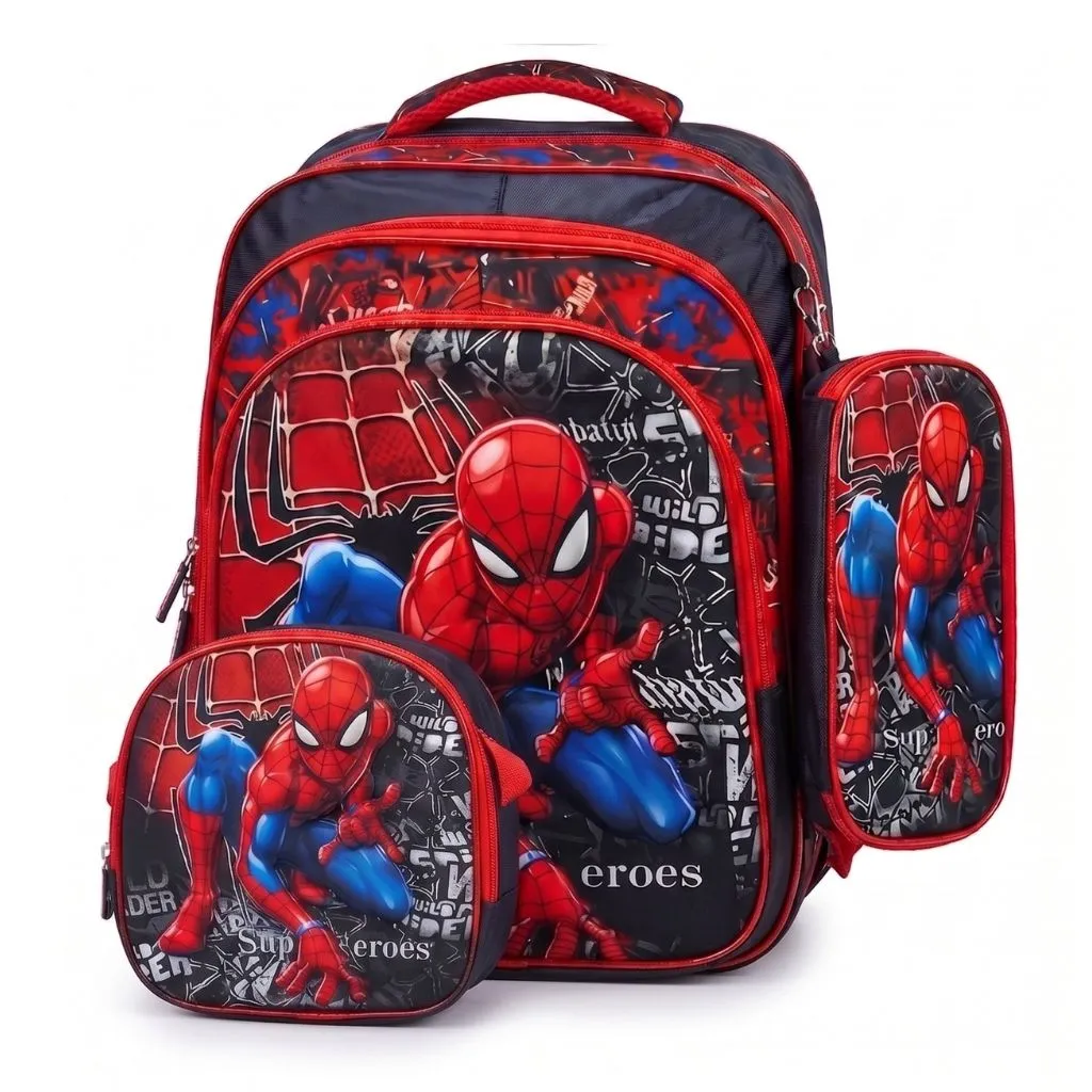 10 3D Spider Man Backpack