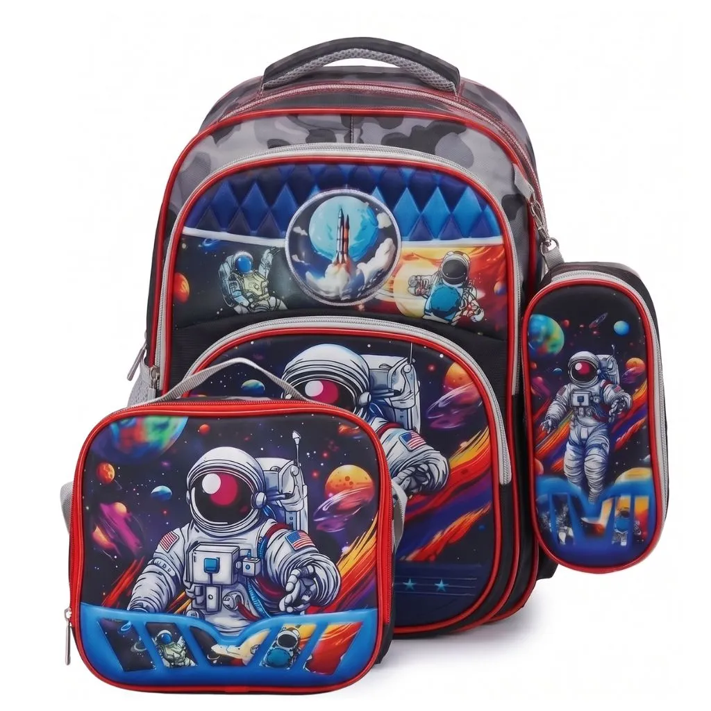 8 3D Astronaut Kids Backpack